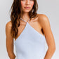 HALTER CROCHET KNIT TOP - Wäre Rare