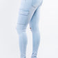 CARGO POCKETS DENIM JOGGERS - Wäre Rare