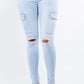 CARGO POCKETS DENIM JOGGERS - Wäre Rare