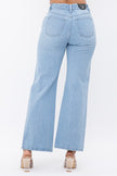DISTRESS KNEE FLARED DENIM PANTS - Wäre Rare