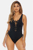Lace-Up One Piece Swimsuit - Wäre Rare