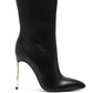 LONDON RAG OVER THE ANKLE STILETTO BOOT Rag Company