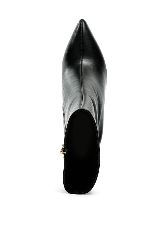 LONDON RAG OVER THE ANKLE STILETTO BOOT Rag Company