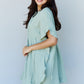 Ruffle Hem Dress with Drawstring Wäre Rare