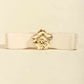 Flower Alloy Buckle Elastic Belt Wäre Rare Trend