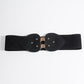 Alloy Leaf Buckle Elastic Belt Wäre Rare Trend
