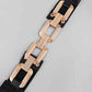 Fashion Geometric Elastic Belt Wäre Rare Trend