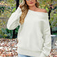 Off-Shoulder  Dropped Shoulder  Sweater Wäre Rare Trend