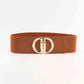 D Buckle Elastic Belt Wäre Rare Trend