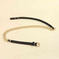 PU Leather Chain Belt Wäre Rare Trend