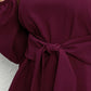PLUS SIZE TIE FRONT BLOUSE Wäre Rare Trend
