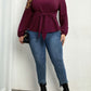 PLUS SIZE TIE FRONT BLOUSE Wäre Rare Trend