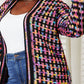 DOUBLE TAKE FRINGE CARDIGAN Wäre Rare Trend