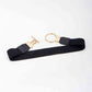 Circle Shape Buckle Zinc Alloy Buckle PU Leather Belt Wäre Rare Trend
