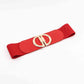 D Buckle Elastic Belt Wäre Rare Trend