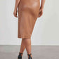 Twist Detail High Waist Skirt Wäre Rare Trend