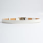 Alloy Buckle PU Belt Wäre Rare Trend