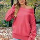 Off-Shoulder  Dropped Shoulder  Sweater Wäre Rare Trend