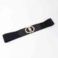 D Buckle Elastic Belt Wäre Rare Trend