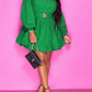 NOTCHED BALLOON DRESS Wäre Rare Trend