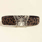 Butterfly Alloy Buckle Elastic Belt Wäre Rare Trend