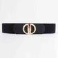D Buckle Elastic Belt Wäre Rare Trend