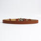 Alloy Buckle PU Belt Wäre Rare Trend