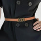 Alloy Buckle PU Belt Wäre Rare Trend