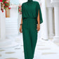MOCK NECK SPLIT SLEEVE JUMPSUIT Wäre Rare Trend