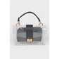 Faux Leather Transparent Crossbody Bag - Wäre Rare
