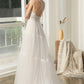 Bohemian Lace Wedding Dress With Criss-Cross Back - Wäre Rare