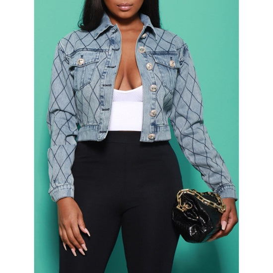 Diamond Denim Jacket - Wäre Rare