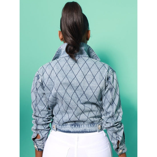 Diamond Denim Jacket - Wäre Rare