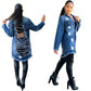 Distressed Denim Dress - Wäre Rare