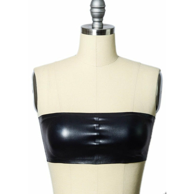 Faux Leather Bandeau - Wäre Rare