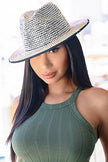 Rhinestone Fedora Hat - Wäre Rare