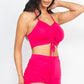 Ruched Side Shorts Set - Wäre Rare