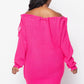 Offshoulder Knit Long Sweater - Wäre Rare