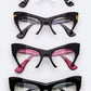 Iconic Cat Eye Frame Clear Glasses - Wäre Rare