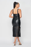 Kelsey Leather Fringe Dress - Wäre Rare