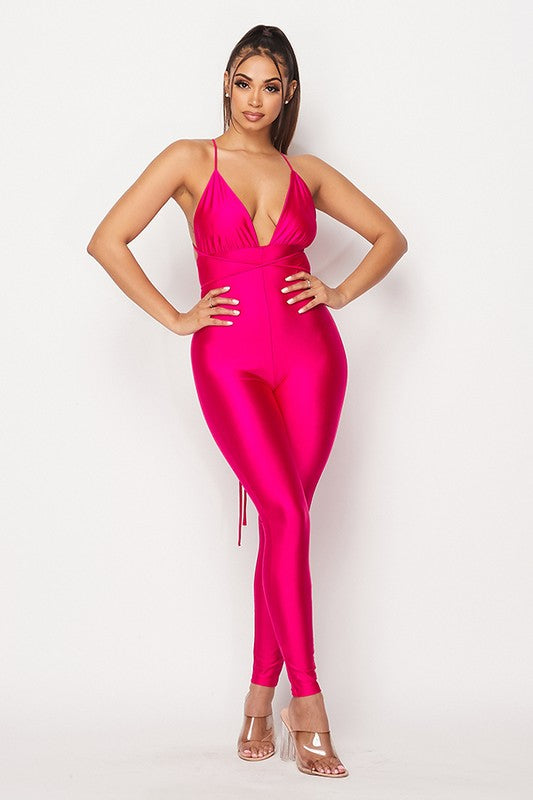 Wrap Around Halter Jumpsuit - Wäre Rare