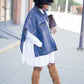 Poncho Denim Jacket - Wäre Rare