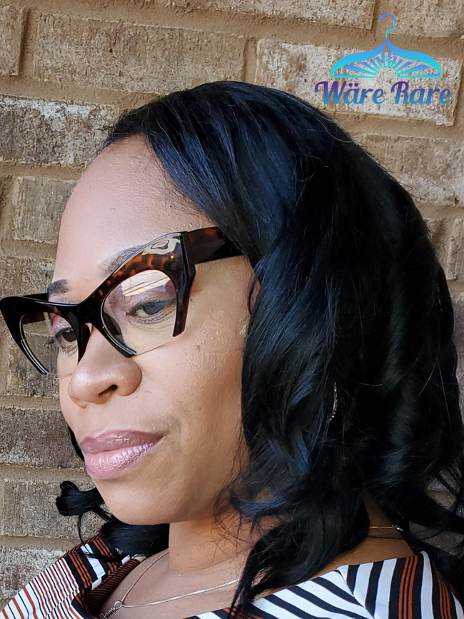 Iconic Cat Eye Frame Clear Glasses - Wäre Rare