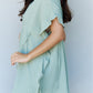 Ruffle Hem Dress with Drawstring Wäre Rare