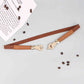 Zinc Alloy Buckle PU Leather Belt Wäre Rare Trend