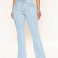Striped Raw Hem Jeans Wäre Rare