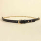 PU Leather Chain Belt Wäre Rare Trend