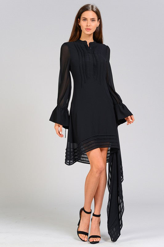 Petra Bib Pleated Dress - Wäre Rare