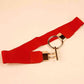 Circle Shape Buckle Zinc Alloy Buckle PU Leather Belt Wäre Rare Trend