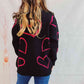 HEART PATTERN SWEATER Wäre Rare Trend
